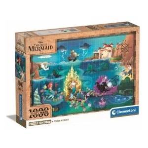 Clementoni Disney The Mermaid Little Map puzzle 1000pcs