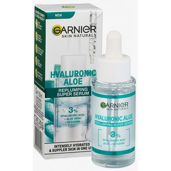Garnier Skin Naturals Hyaluronic Aloe Replumping Super Serum 30 ml od 207  K - Heureka.cz