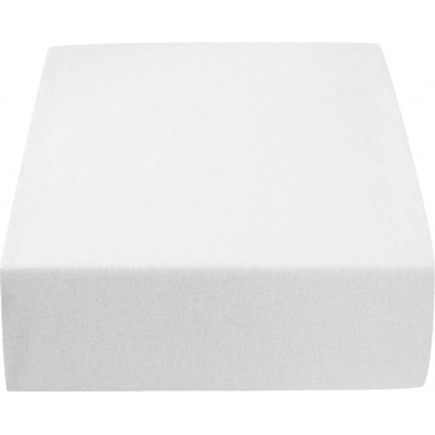Textilomanie Jersey prostěradlo bílé 60x120