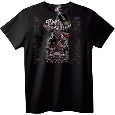 NOONEBRAND Тениска Готически Войник Череп - M, Black
