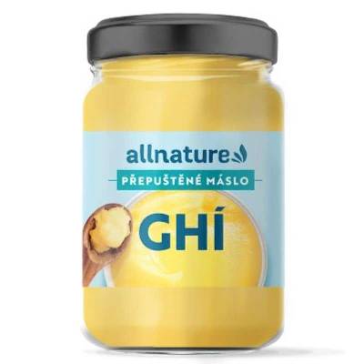 Allnature Ghí Čisté maslový tuk bez laktózy 1 l