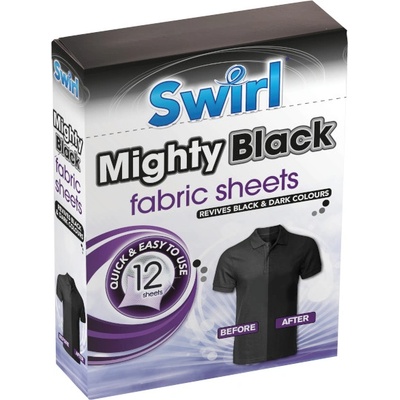 Swirl Mighty Black ubrousky do pračky 12 ks – Zbozi.Blesk.cz