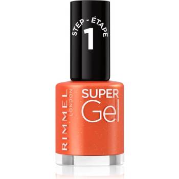 Rimmel Super Gel гел лак за нокти без използване на UV/LED лампа цвят 096 Heatwave Away 12ml