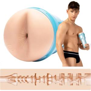 Fleshlight Fleshjack Reno Gold - мастурбатор с реалистично дупе - натурален цвят