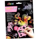 Avenir Škrabací obrázky podle šablony Jednorožci