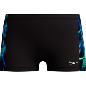 Speedo Детски бански слипове Speedo Kid's Print Panel Aquashort Swim brief - Anthracite/Pale Clover - размер 164 (EU) (750-2740-0115)