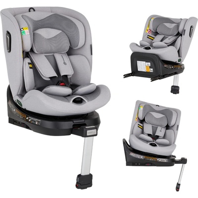 PETITE&MARS Twistguard Pro i-Size 2026 Gentle Grey Air