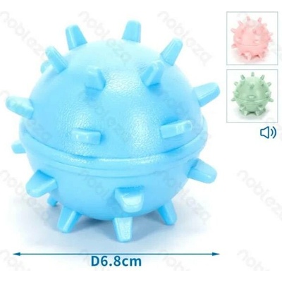 Nobleza gumový míček mína 6,8 cm modrá