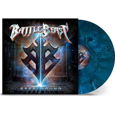 Battle Beast - Steelbound Transparent Curacao Blue Vinyl LP