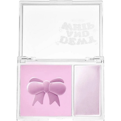 Black Rouge Руж и хайлайтър 2 в 1 Dewy Whip Cheek and Beam, DW02 Grape, 11.5 g