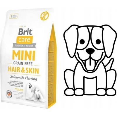 Brit Care Mini GF Hair/Skin 2 kg