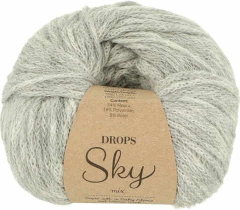 Drops Sky 02 sivá