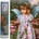 Norimpex - Puzzle Diamant painting: Angel with flowers 30x40 cm - 1 - 39 piese