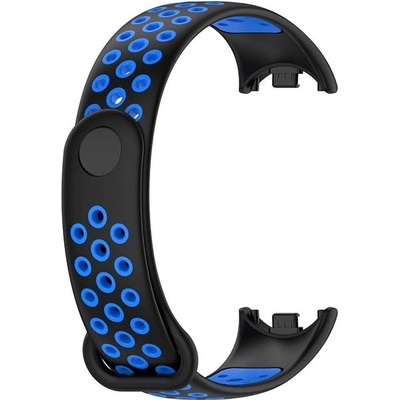 Drakero Silikonový řemínek performance pro Mi Band 8 černo-modrý 20023 – Zbozi.Blesk.cz