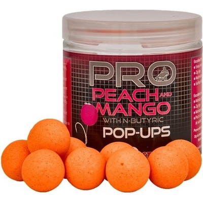 Starbaits Plávajúce Boilies Pop-Up Pro Peach&Mango 50g 12mm
