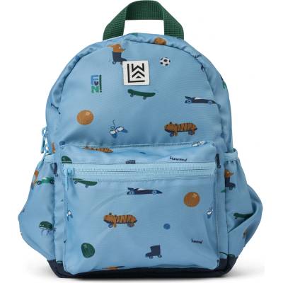 LIEWOOD Детска детска раница Liewood Kid's Andreas Backpack Kids' backpack - Fun / Beach Blue - размер One Size (508-0766-0211)