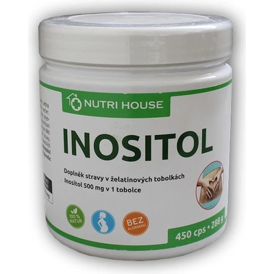Nutri House Inositol 450 kapslí