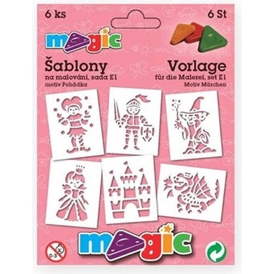 Primo Magic Papírové šablony sada E1 Pohádka