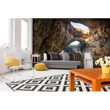DIMEX ART s. r. o Самозалепваща се флизелинова фототапета гледка от пещерата 375 x 250 см