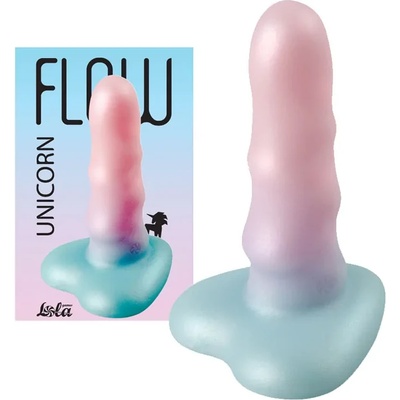 Мини дилдо с вакуумна основа, Еднорог, 12, 5см. - Dildo Unicorn Max Light (2047-02LOLA)