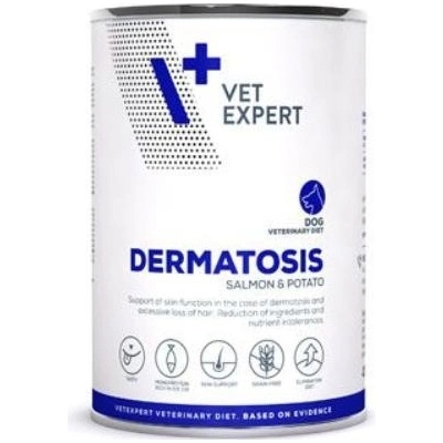 VetExpert VD 4T Dermatosis Dog Salmon 400 g