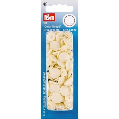 Prym Patentky plastové 12,4 mm, smetanové