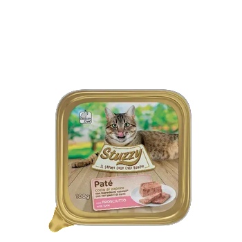 Image 1 of Stuzzy Cat Ham пастет за котки с прошуто 100gr