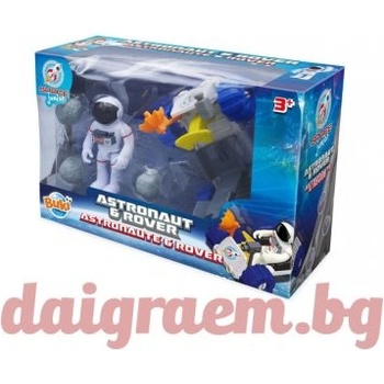 Buki France Игрален комплект Астронавт с роувър, buki 63136 (bk63136)