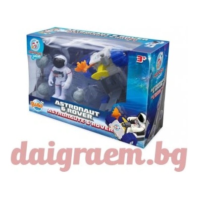 Buki France Игрален комплект Астронавт с роувър, buki 63136 (bk63136)