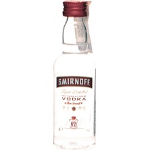 Smirnoff Red 37,5 % 0,05 l (čistá flaša)