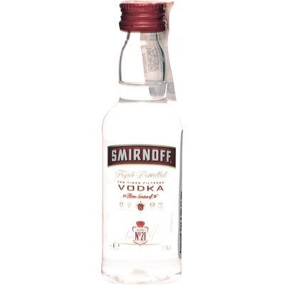 Smirnoff Red 37,5 % 0,05 l (čistá flaša)