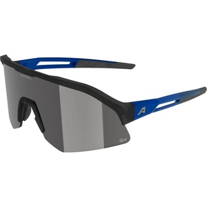 Alpina Очила за колоездене Alpina Sonic HR Q-Lite Mirror Cat. 3 Cycling glasses - Midnight / Grey / Blue Translucent / Q-Lite Silver Mirror - размер One Size (205-3729-0411)