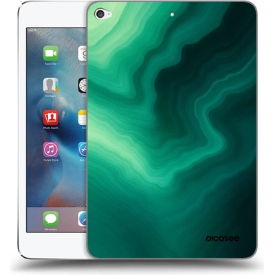 Picasee silikónový prehľadný obal pre Apple iPad mini 4 Malachite