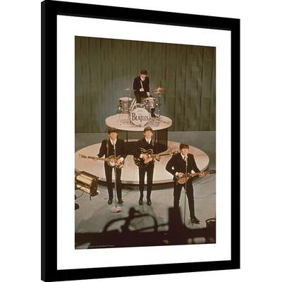 Rámovaný Obraz - The Beatles - Sullivan Show, 34.3 × 44.5 cm