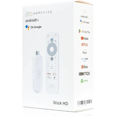 Homatics Stick HD Android TV. UHD 4K