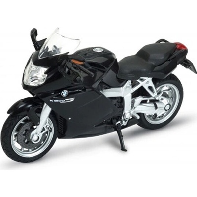 Welly BMW K 1200 S čierna 1:18