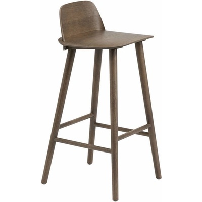 Muuto Nerd 75 cm stained dark brown
