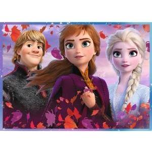 Trefl Puzzle - 4in1 - Journey into the unknown / Disney Frozen Trefl 34323
