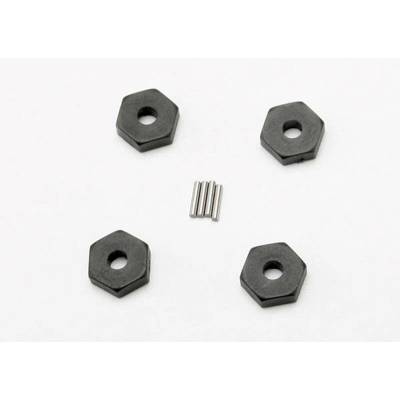 Traxxas Хексове Traxxas Mini Revo 1/16 Wheel hubs, hex (4)/ axle pins (1.5x8mm) (4), TRX7154 (TRX7154)