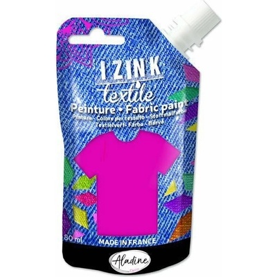 Izink textilní barva fuchsia 80 ml