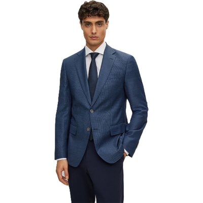 Boss Мъжко сако Boss H-Hutson-Elbow-233 10257282 01 Blazer Mens - Open Blue