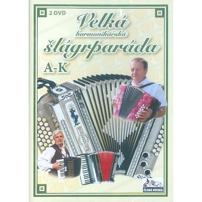 Velká harmonikářská šlágrparáda A-K - 2 x DVD