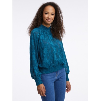 Image 1 of orsay Синя дамска блуза с десен ORSAY Orsay | Sin | ЖЕНИ | XS