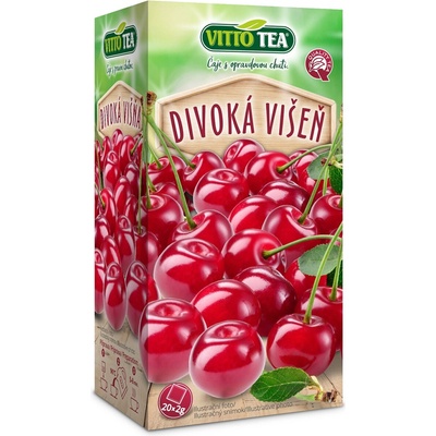 VITTO TEA divoká višňa 20 x 2 g