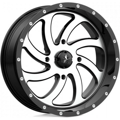 MSA OFFROAD M36 SWITCH 7x20 4x137 ET0 machined gloss black
