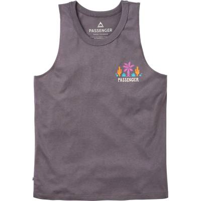 Passenger Дамски топ Passenger Women's Cactus Recycled Cotton Vest Top - Faded Black - размер XS (916-6041-0111)