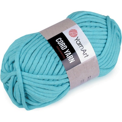 Pletací příze Cord Yarn 250 g modrá tyrkys 1 ks