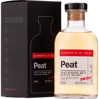 Peat Pure Islay Elements of Islay 45% 0,5 l (kartón)