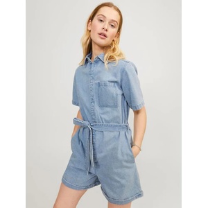 Jack & jones Isla Denim JJXX short sleeve romper - Blue (Light Blue Denim)