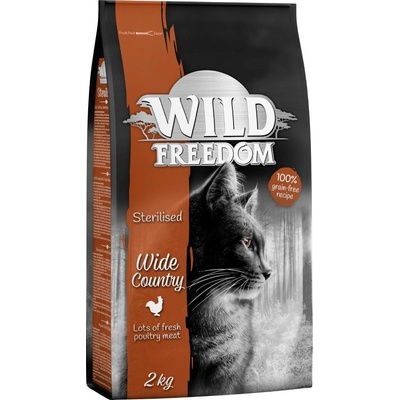 Wild Freedom Wide Country Sterilised hydinové 2 kg